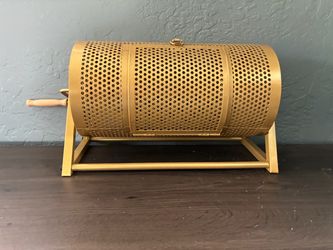 Raffle Ticket Metal Spinner Drum. Approx. 14” long. Pre Owned. Great Condition.
