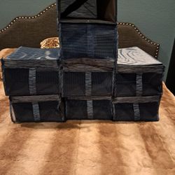 Set Of 8 Storage  Containers 