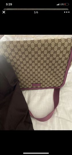 Gucci diaper bag