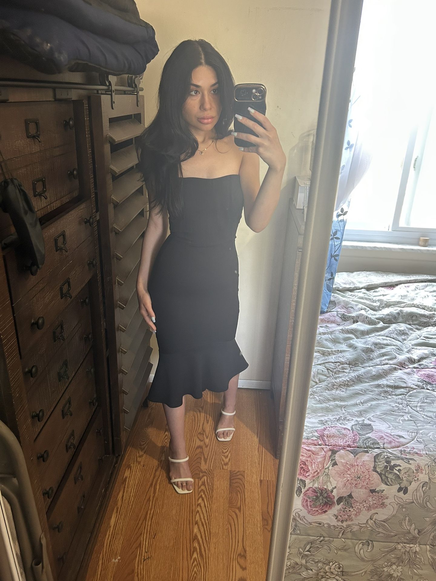 Black Fashion Nova Cocktail Dress