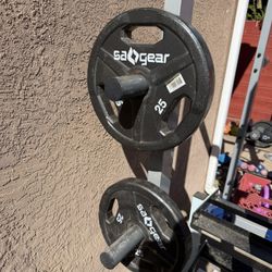 25 Lbs Olympic Weights 