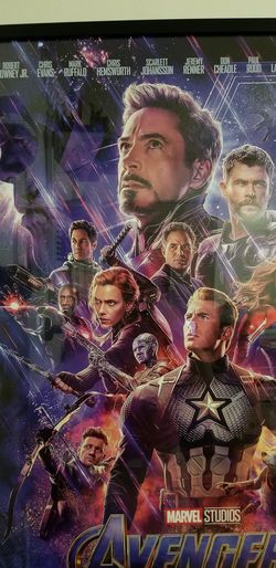 Avengers Endgame Movie poster 24 x 36 inch