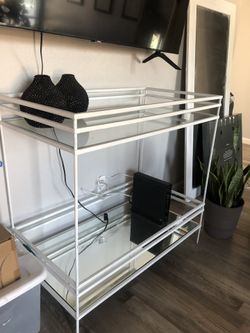 White Entry Table