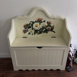 Antique Decorative Storage Boxes and Bench