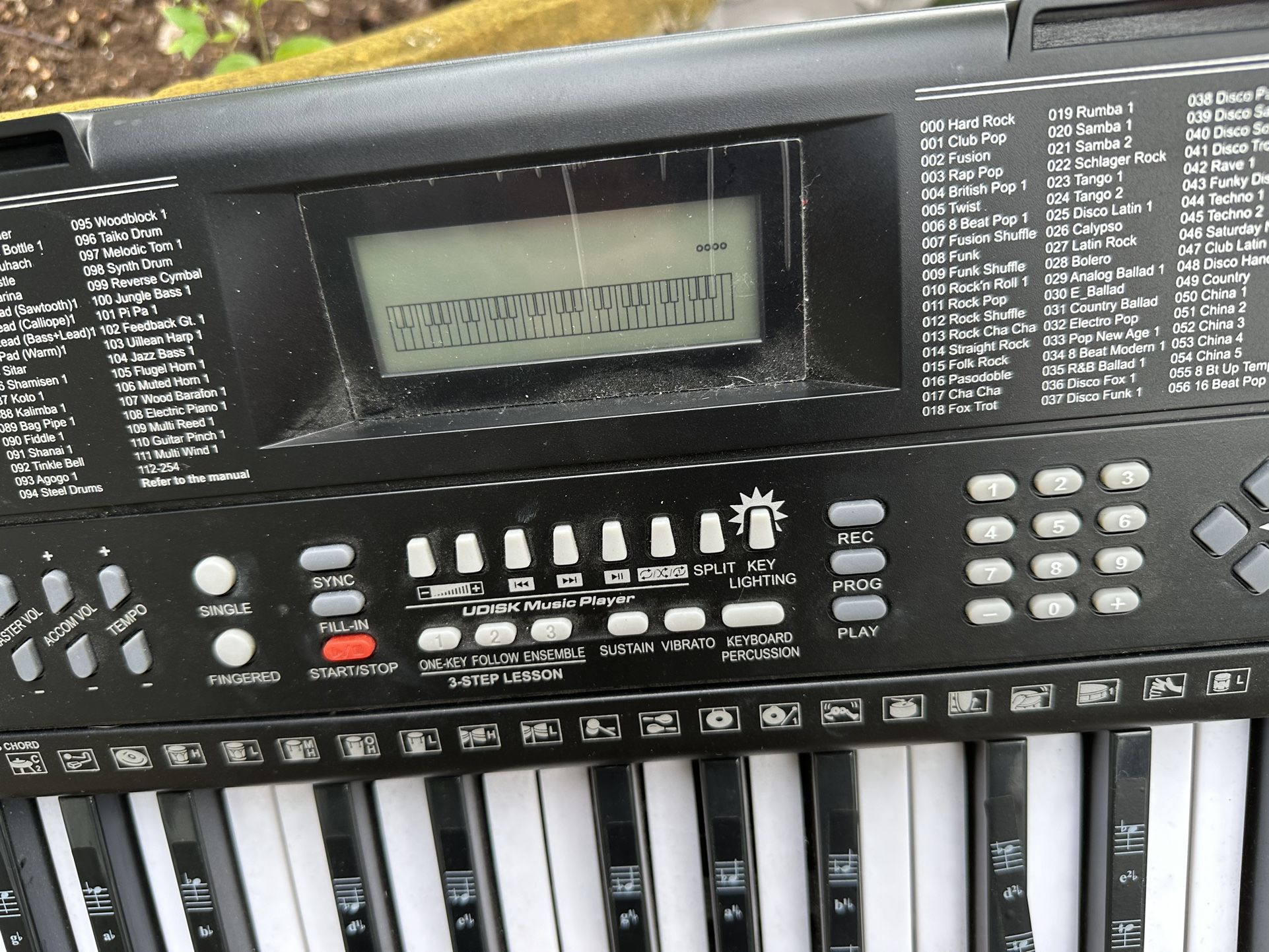 61 Keys Keyboard Dcp
