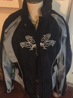 Ladies new Motorcycle Jacket. Large.