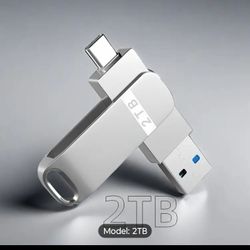 2 TB External Hard Drive Type-C High Speed Dual Interface