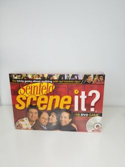 Seinfeld Scene It? The DVD Game Board Mattel Factory Sealed New N0947 Trivia