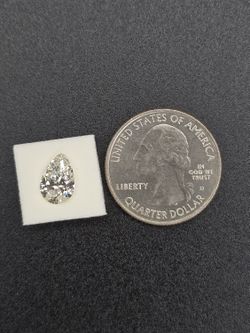 IGI Pear Lab Diamond - 1.85 Carat - F VS1
