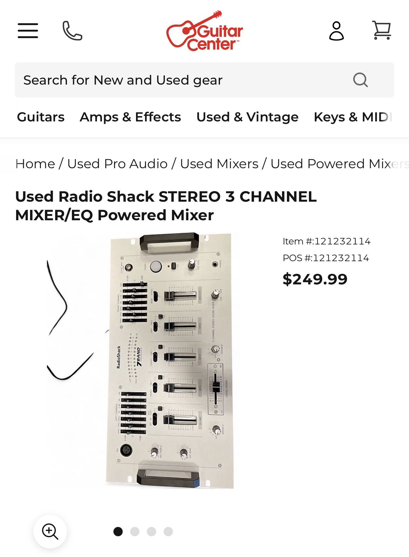 Stero 3 Channel Mixer