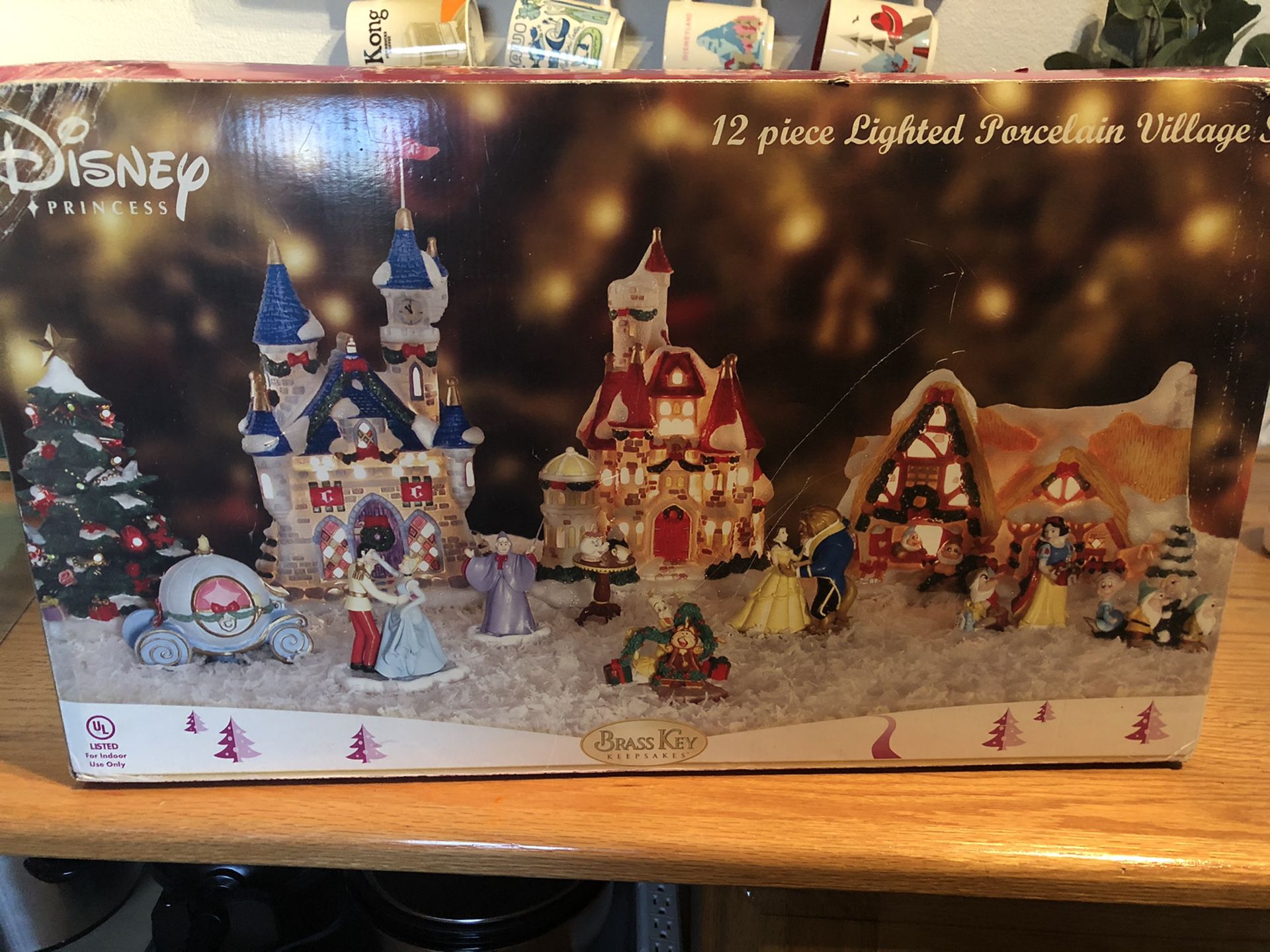 Disney princess Christmas village