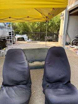 Squarebody K5 Blazer seats