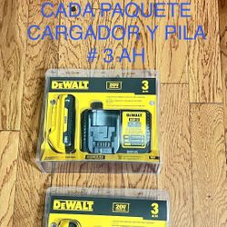 $ 60 PRECIO  FIJO CADA UNO CARGADOR Y PILA #3 AH