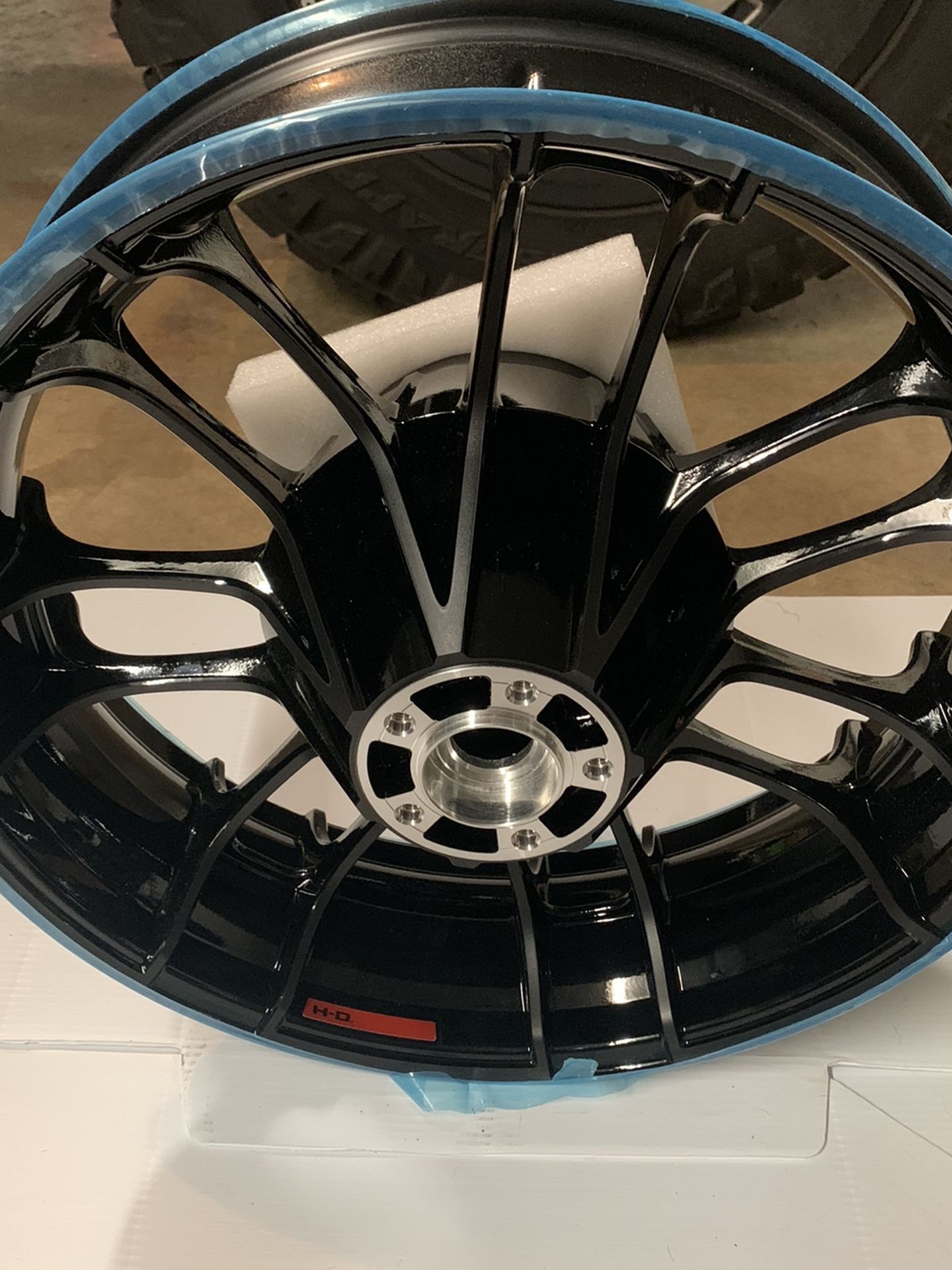 Cvo Knockout Harley Wheel Rear