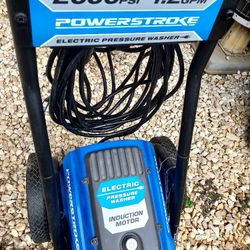 2000psi 1.2gpm electric pressure washer