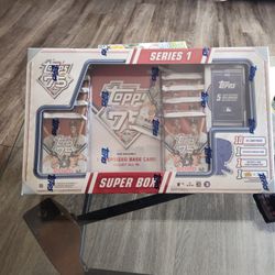 Topps 75 Series 1 Super Box Baseball Cards