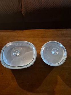 Vintage Corningware White Bakeware Set
