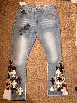 Denim tear jeans