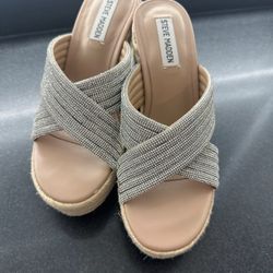 Steve Madden Sparkly Wedges