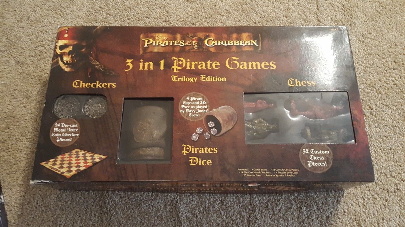 Pirates of the Caribbean chess game