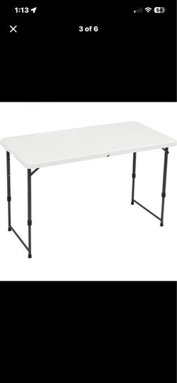 4ft Folding  Table Adjustable Legs (X6)