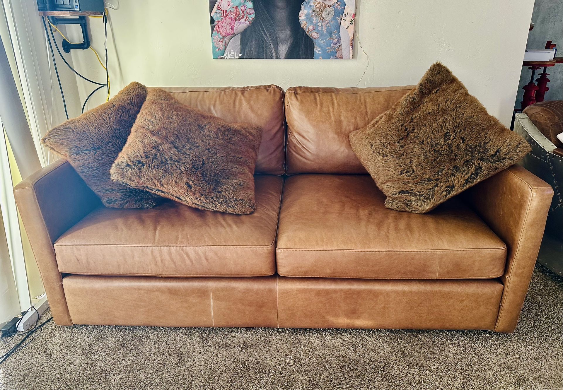Pottery Barn Couch Loveseat