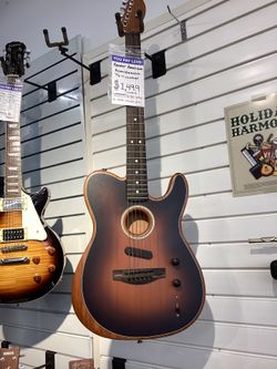 Fender Acoustasonic Telecaster Guitar (American Made)