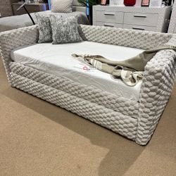 Daybed, Trundle Bed Frame, Kids Room, Kid Bed