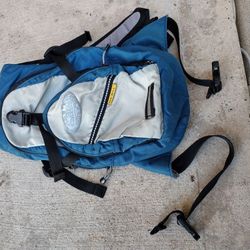 Camelbak Mini Mule Hydration Backpack 1.5L Light Gray And Blue No Bladder