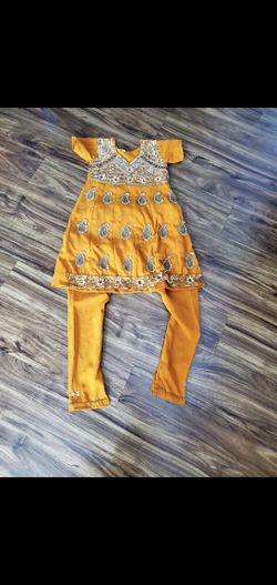 Yellow Salwaar Kameez 