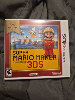Super Mario Maker for Nintendo 3DS in the Nintendo