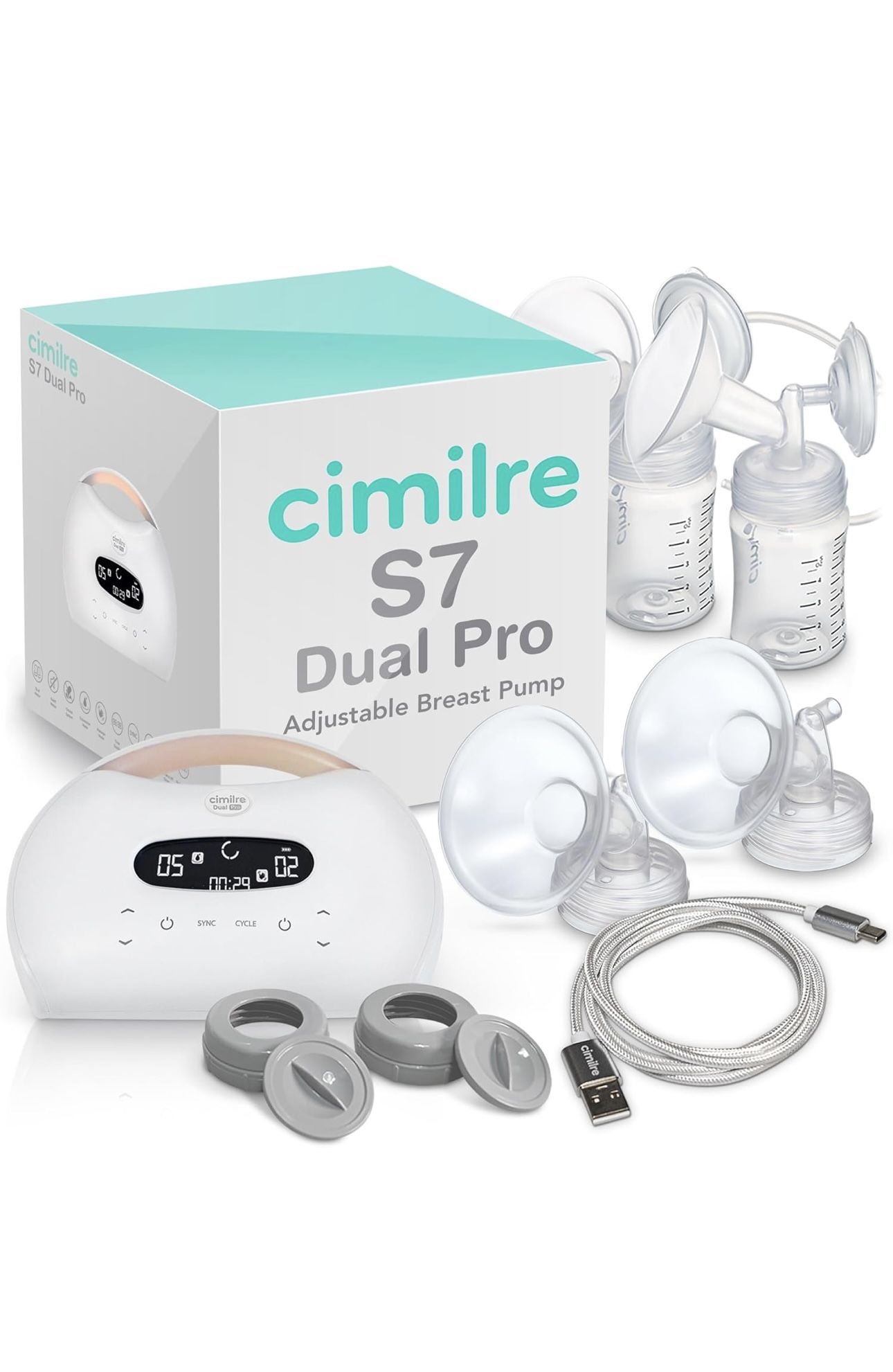 Cimilre S7 Dual Pro Rechargeable Breast Pump