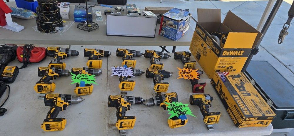 Tool Sale DEWALT Milwaukee Tools And More