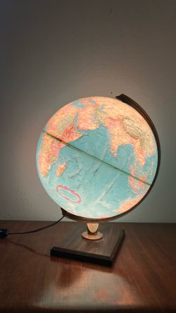 World Globe Lamp