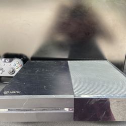 Xbox One Console Only And Vizio Monitor Television 