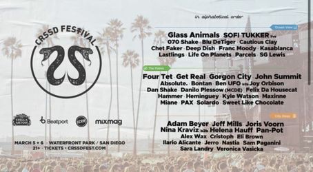 CRSSD TICKET 100 Sunday