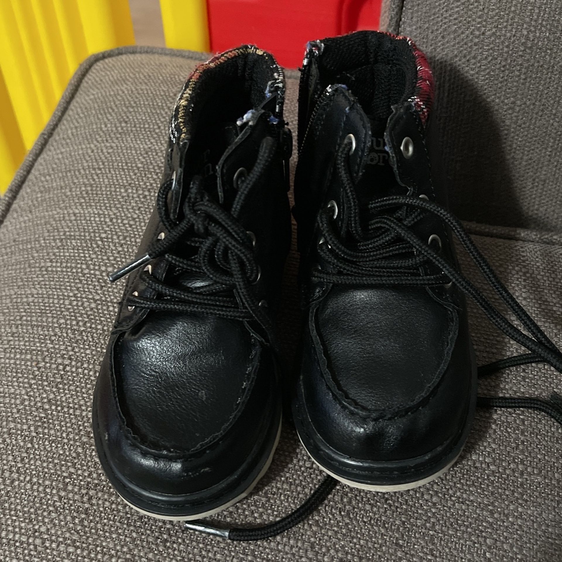 Buster Brown Black Boots