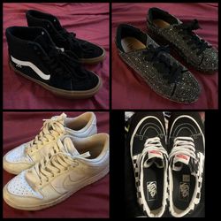 Vans, Nike shoes mens8.5 womans10