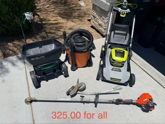 Lawn and vacuum tools