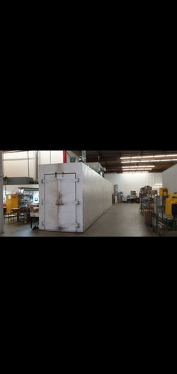 Powder coating oven