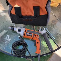 1/2 Inch Ridgid Hammer Drill For Sale