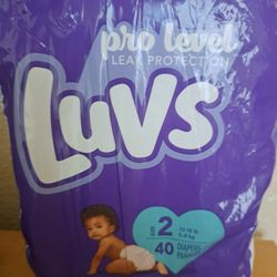 Luvs Size 2 Diapers
