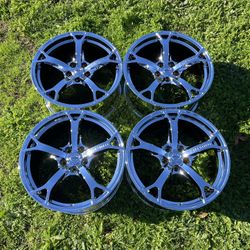 Nismo V1 Triple Chrome Wheels 5x114.3