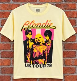 Blondie UK Tour 78 Graphic T-Shirt