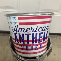 American Anthem Vodka beer buckets 