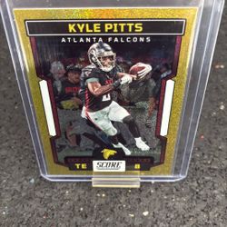 Kyle Pitts Numbered Football Card 82/210