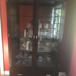 Stickley Curio Or Dining Display Piece