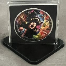 2025 Canada Colorized Silver Coin DINO ATTACK 