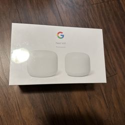 Brand new Google Nest wifi Router and point
