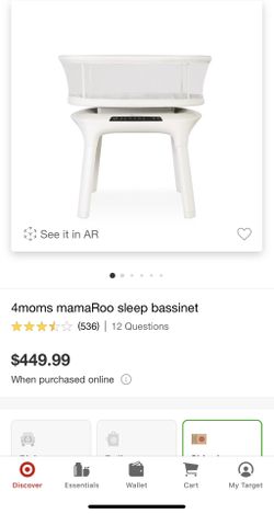 4moms MamaRoo Sleep Bassinet 